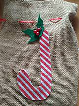 Úžitkový textil - Vianočné   vrecúška pre deti - 10046318_