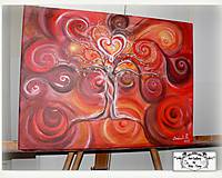 Obrazy - Maľba na plátne "Strom života" :) - 10046615_