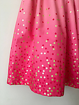 Detské oblečenie - sedemdesiat sukien mala... (hot pink LEN JEDEN KUS !!!) - 10046031_