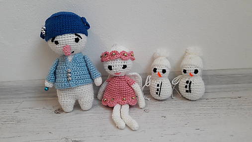 Dekorácie - Vianočný set 4 ks - 10048071_