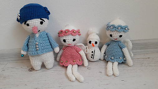 Dekorácie - Vianočný set 4 ks - 10048188_