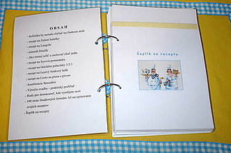 Papiernictvo - Zlatá kniha receptov - kuchárska kniha - 10057176_