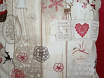 Úžitkový textil - Vianočný vankùšik - obliečka - 10058675_