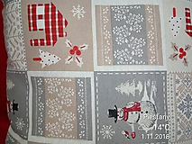 Úžitkový textil - Vianočný vankùšik - obliečka - 10058729_