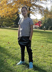 Detské oblečenie - Nohavice pre výnimočných - čierne - 10062615_