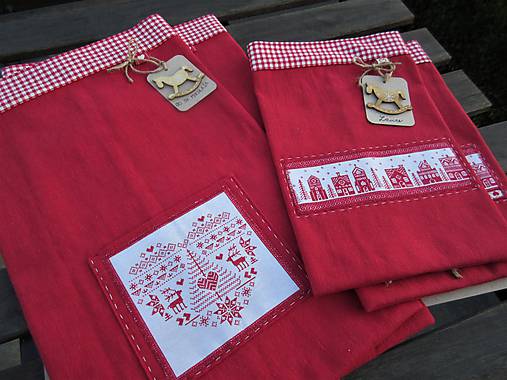 Úžitkový textil - Mikuláš čo v tom vreci máš? I. - 10070235_