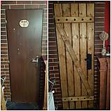 Nábytok - Rustikalne stodolove dvere - 10066090_