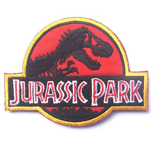 Nažehľovačka Jurassic Park červená (NZ350)