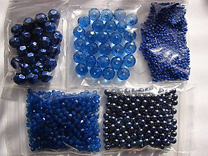 Korálky - korálky (Modrá) - 10076004_
