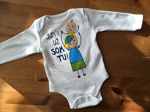 Súrodenecké duo tričiek pre veľkého brata a malého súrodenca 