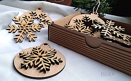 Dekorácie - Sada 12 vianočných ozdôb s personalizovaným prianím - 10081967_