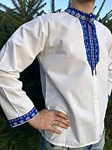 Pánske oblečenie - Folklórna košeľa pánska Čičmany  - 10083191_