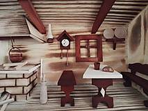 Obrazy - Obraz drevený 3D "Kuchynka" stredná - 10086476_