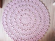 Úžitkový textil - Veľký okrúhly koberec - 10087135_