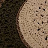 Úžitkový textil - Oválny koberec “Jeseň” - 10088206_