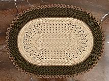 Úžitkový textil - Oválny koberec “Jeseň” - 10088209_