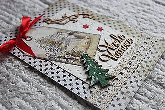Papiernictvo - Vianočná pohľadnica - 10092859_