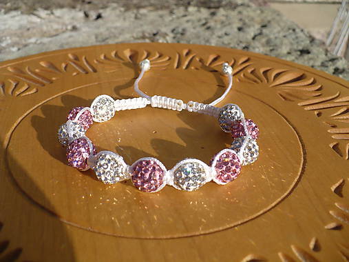 Náramky - shamballa náramok - 10091899_