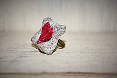 Prstene - prsteň natur "zaľúbený" - 10096561_