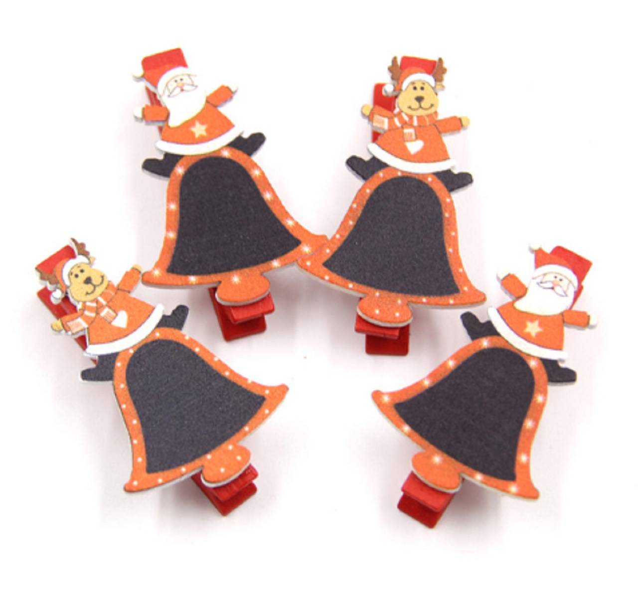 ST101 Štipec vianočný ZVONČEK 5 cm