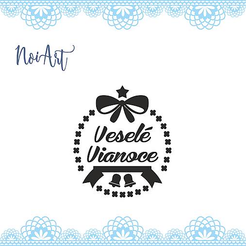 Úložné priestory & Organizácia - Pečiatka Veselé Vianoce 10 - 10102537_