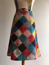 Sukne - retro sukňa na traky - 10099546_