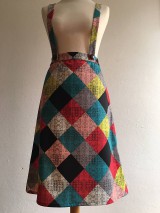 Sukne - retro sukňa na traky - 10099551_