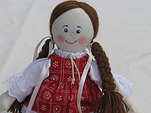 Hračky - Handrová bábika folklórna - 10099562_