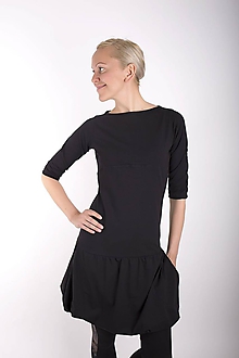 Šaty - VEGA... black dress - 10103819_