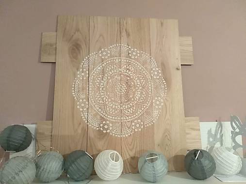 Drevena Mandala Evanevans Sashe Sk Handmade Obrazy