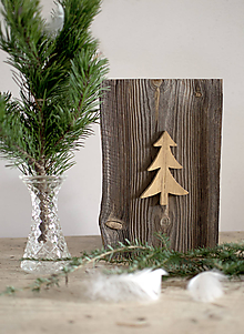 Dekorácie - Vianočný stromček 7 - 10114087_