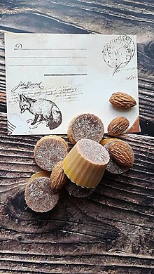 Svietidlá a sviečky - Vonný vosk '' Mandľový likér '' - 10118819_