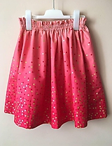 Detské oblečenie - sedemdesiat sukien mala... (hot pink LEN JEDEN KUS !!!) - 10046030_