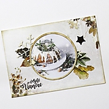 Papiernictvo - Vianočná pohľadnica - 10124076_