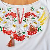 Topy, tričká, tielka - Folklórne dámske tričko , vyšívané , s výšivkou , folk, ľudové, veľkosť L - 10125861_