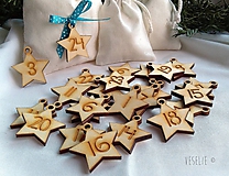  - Hviezdičky na adventný kalendár s očkom - 10128206_
