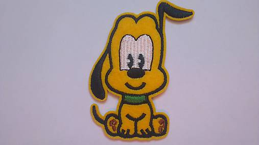  - Nažehľovačka Psík Pluto baby - 10131664_