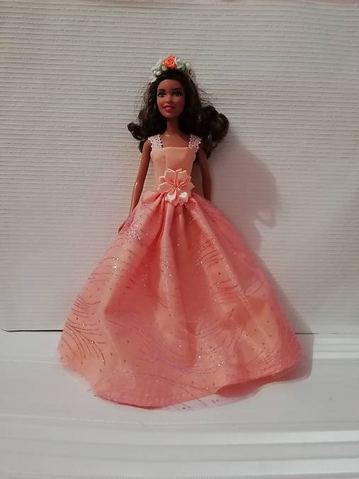  - šaty pre bábiku Barbie - 10134820_