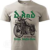 Pánske oblečenie - Pánske tričko motocykel D-RAD - 10138771_