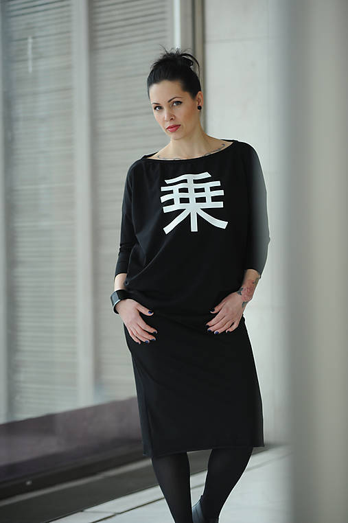 Šaty - FNDLK úpletové šaty 337 TqL Jízda - 10143161_