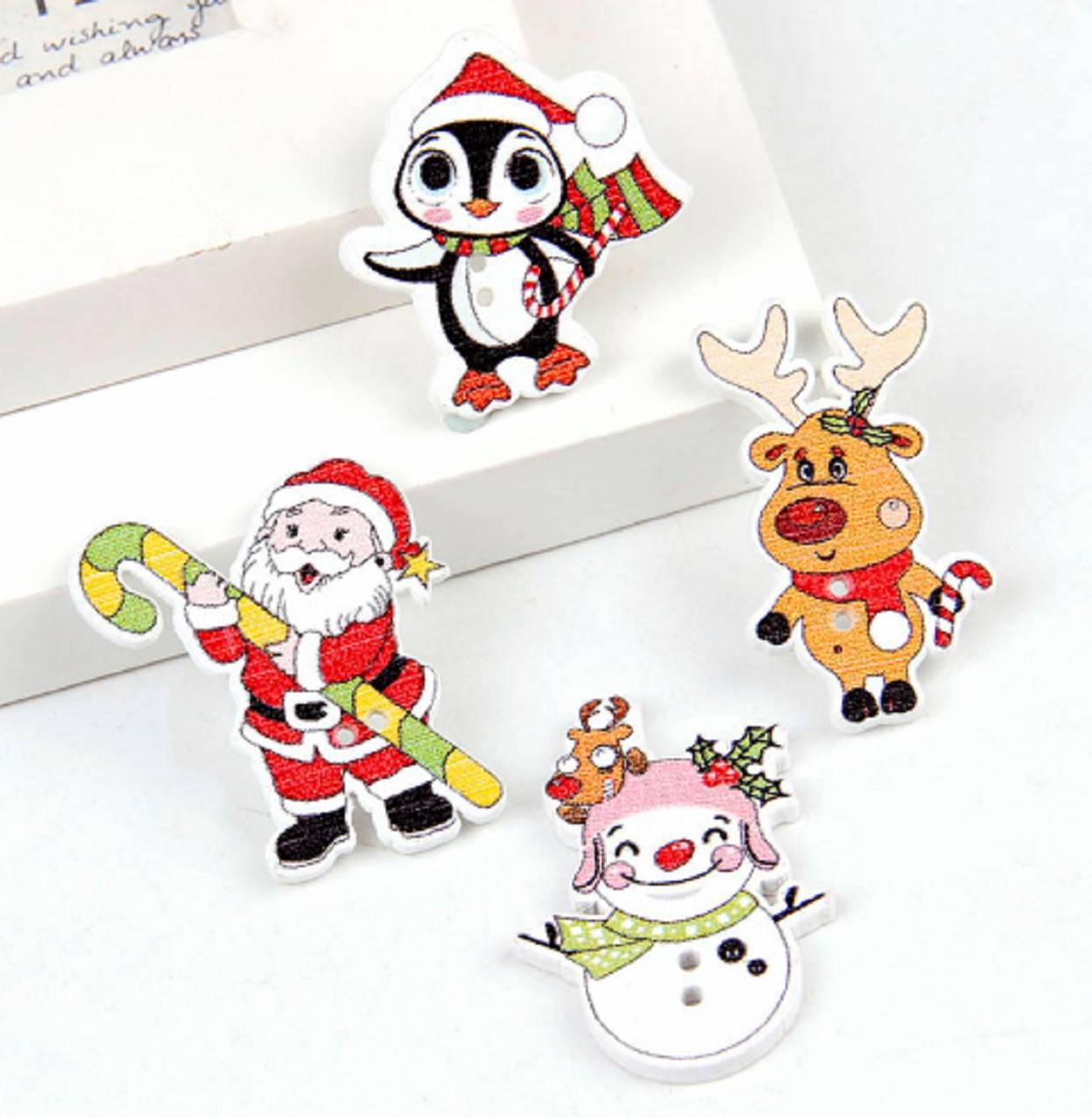 G103 Mix vianočných gombíčkov 