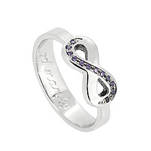 Prstene - Dámsky prsteň Infinity - 10145989_