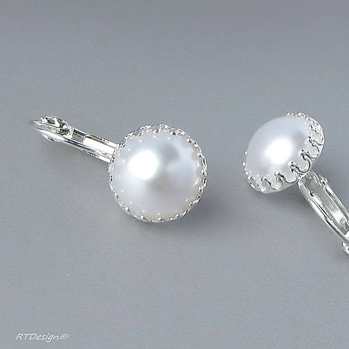 Náušnice - Náušničky PEARLS - 10151093_