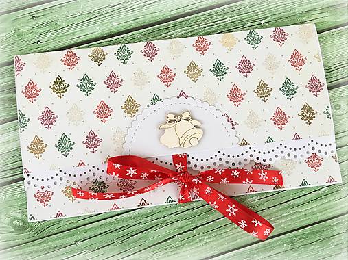 Papiernictvo - Vianočná obálka na peniaze - 10162611_