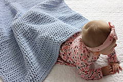 Úžitkový textil - Deka pre bábätko - 10162367_