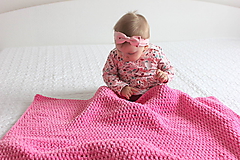 Úžitkový textil - Deka pre bábätko - 10162557_