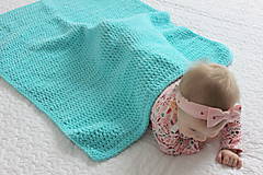 Úžitkový textil - Deka pre bábätko - 10162609_