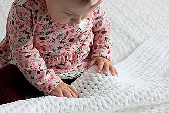 Úžitkový textil - Deka pre bábätko - 10162379_