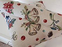 Úžitkový textil - Gobelínová sada (Vianočné zvončeky) - 10173670_