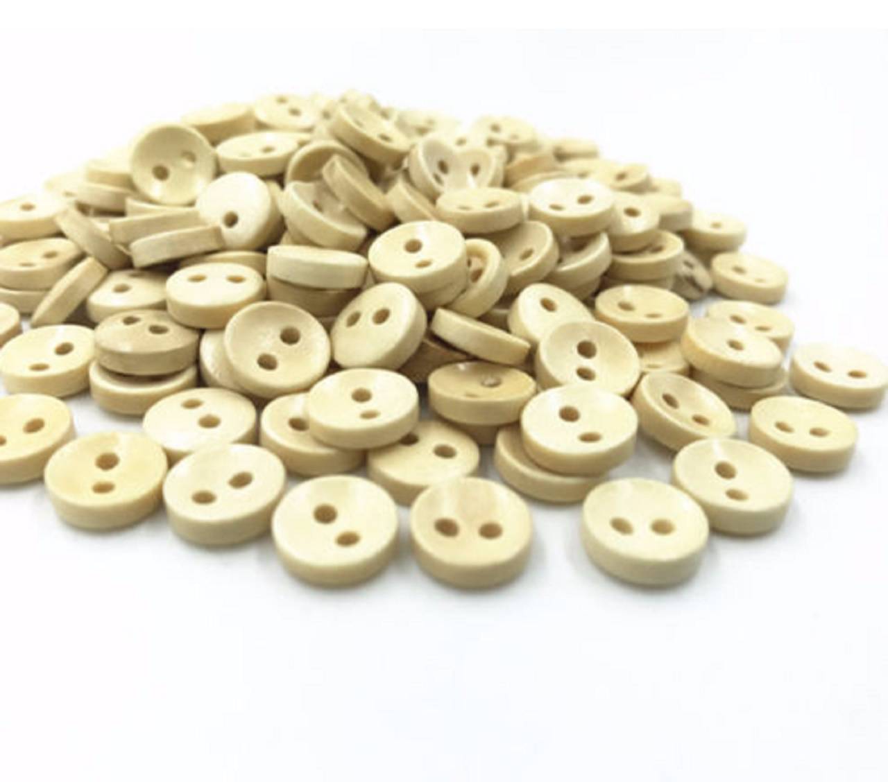 G109 Mini gombíčky natur 1 cm